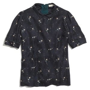 Madewell sessùn balsamine silk top